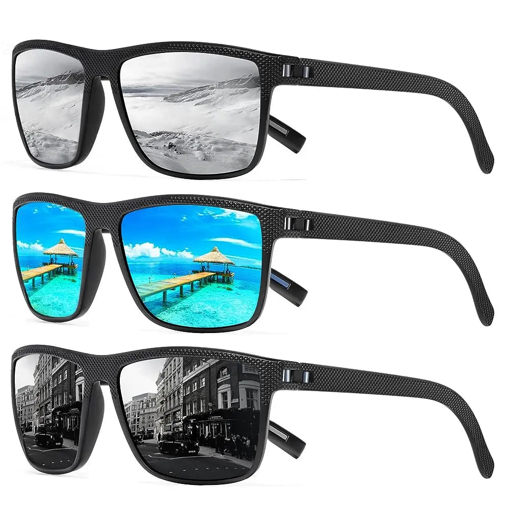 🚨80% OFF SALE – LAST DAY 👓🐟3 Pairs Polarized Daily Fishing Sunglasses