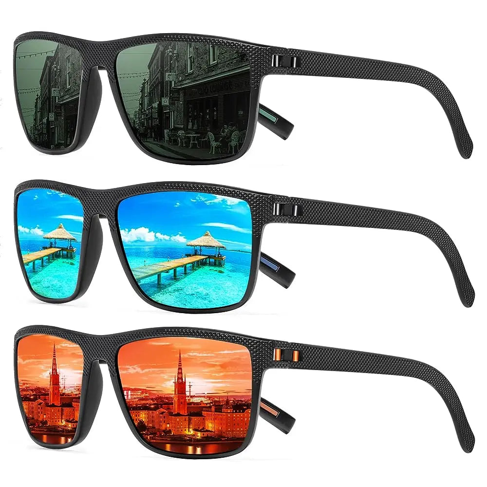 🚨80% OFF SALE – LAST DAY 👓🐟3 Pairs Polarized Daily Fishing Sunglasses