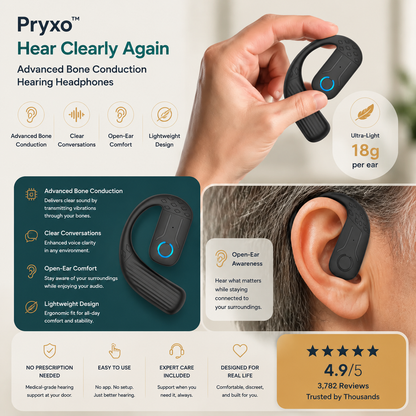 🔥 Today Only! Pryxo™ Atom X Smart Hearing Aids — Hear Clearly, Feel Confident Again 💖