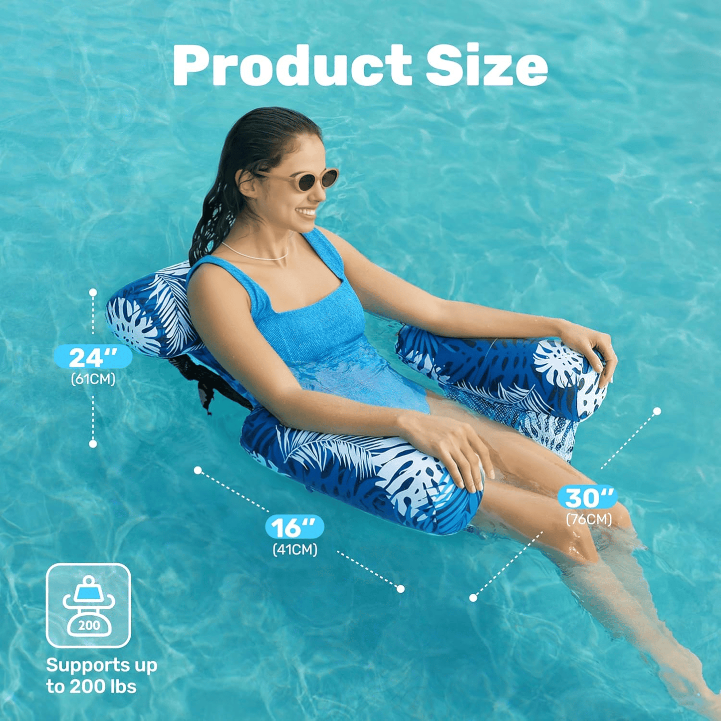 🏖️Cupasit™ Inflatable Pool Floats Adult – Floating Lounge Chairs 💦✨